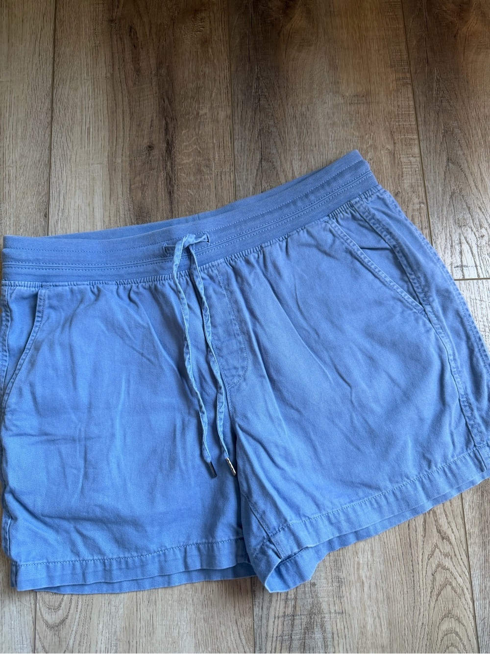 Orvis Light Blue Women's Drawstring Athletic Shorts